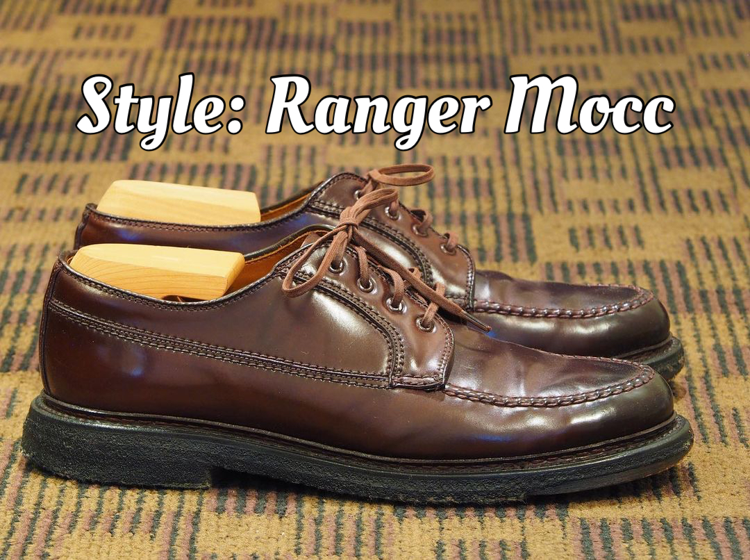 Alden 7390 Color 8 Shell Cordovan Ranger Mocc - オールデンのコード 